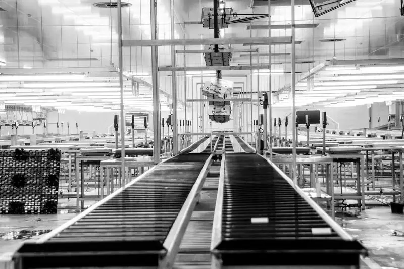 Factory conveyor production line