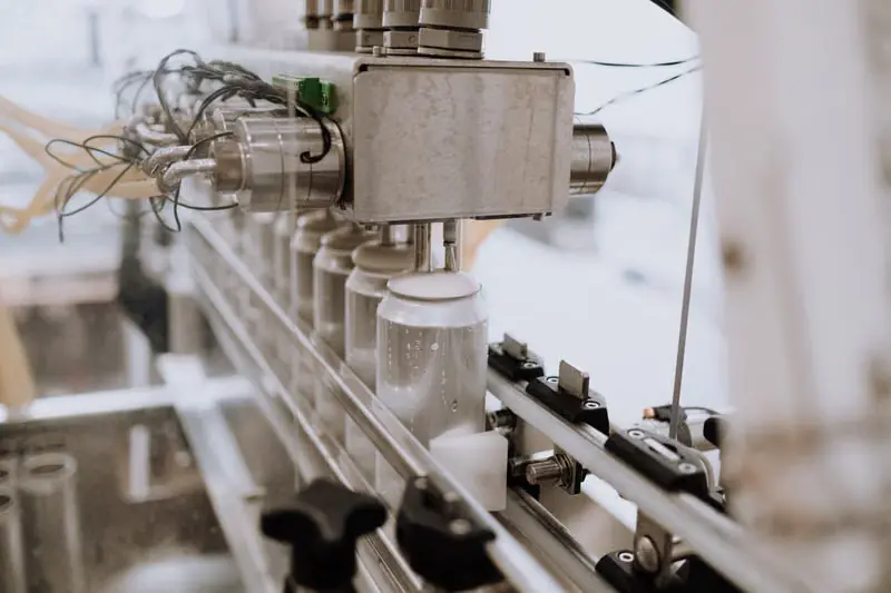 Nutraceutical products on a production line