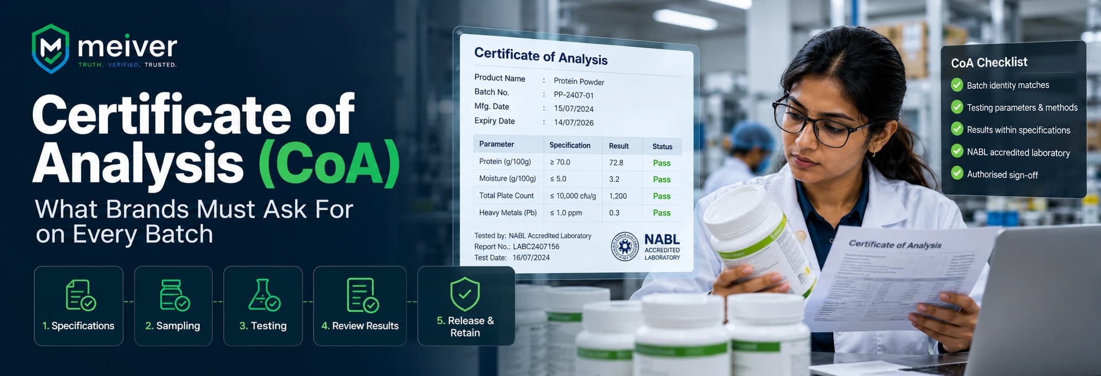 Certificate of Analysis (CoA): What Brands Must Ask For on Every Batch
